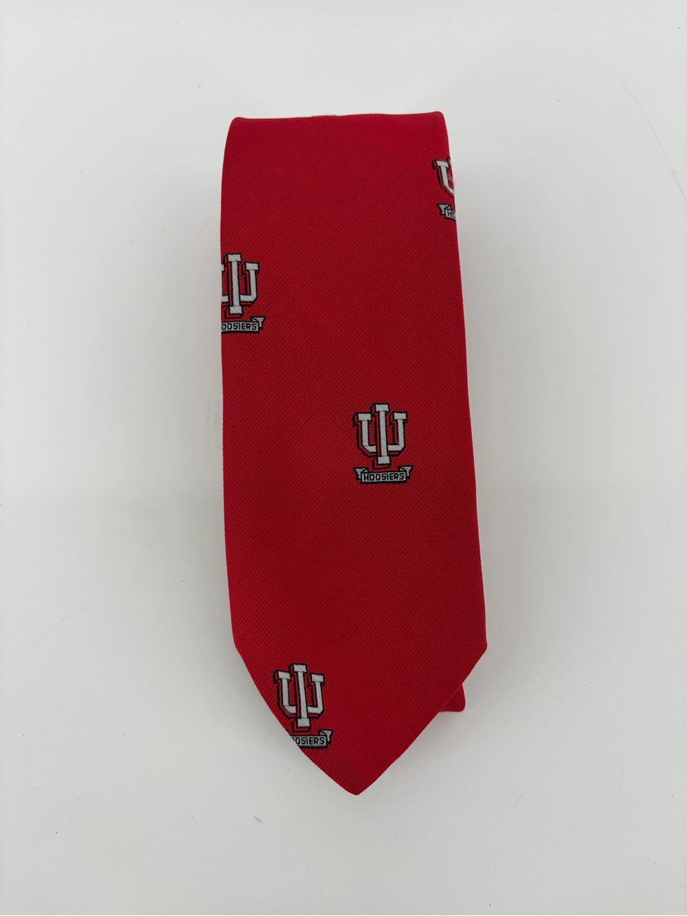 IU Hoosiers Vintage Red Tie, Whitesides Bloomington In, Indiana University